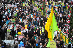 راهپیمایی ۲۲ بهمن در تهران